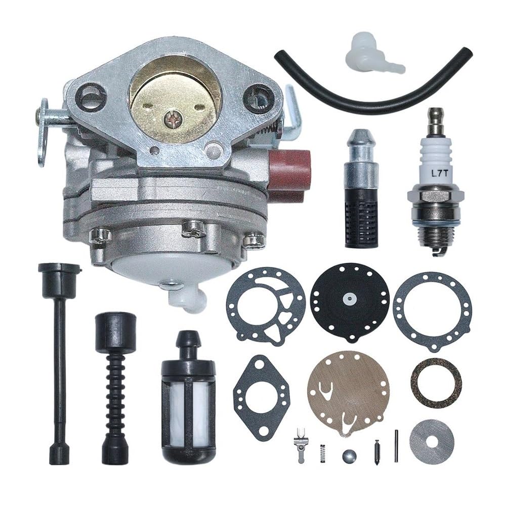 Herramientas de jardín Kit de reparación de Manguera y Filtro de Combustible for carburador, Compatible con Motores de Motosierra 070 y 090, Motosierra Gasolina
