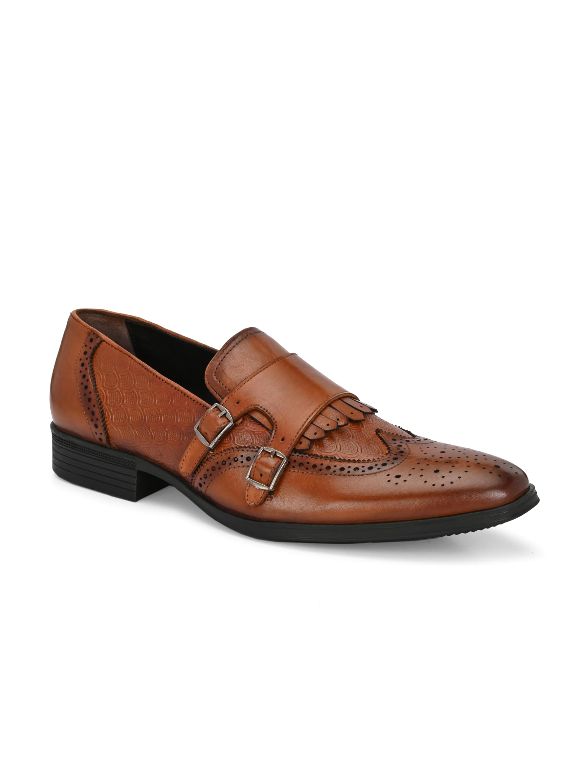 nico nerini Mens Men's Formal Monk Shoe Monk-Strap Loafer-picture-23