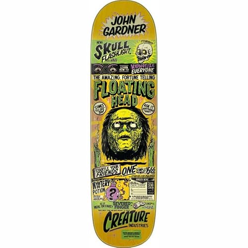 Tabla Creature: Gardner Floating Head 8.59 x 32.17 Cover