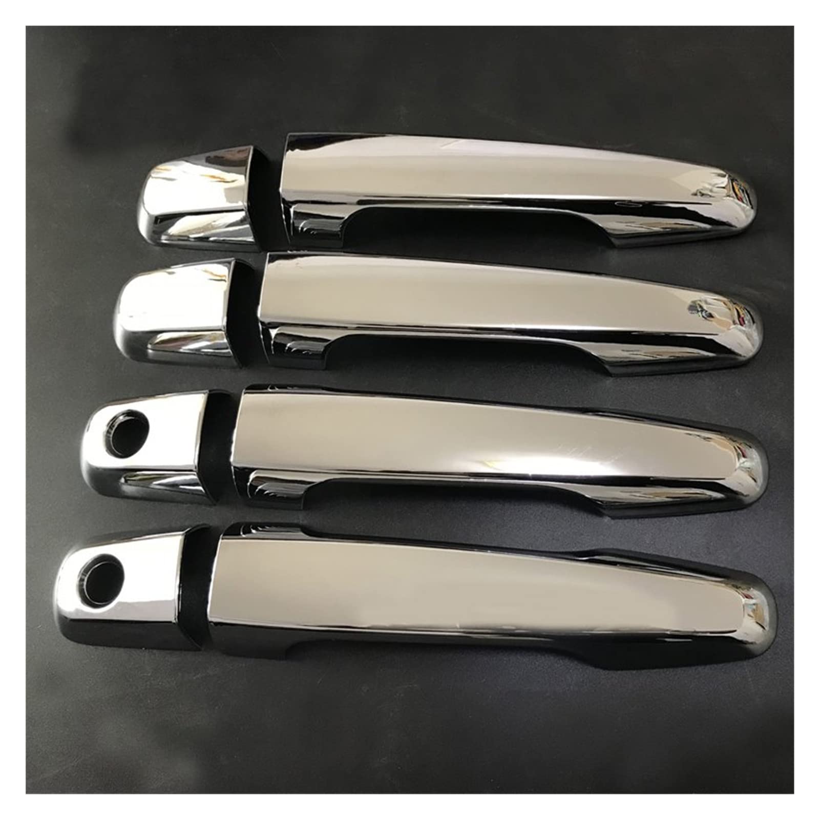 Fahbstr One Color Car Inner Handle For Mitsubishi L200 Triton 2006-2014 8Pcs Handle Decoration Products Abs Chrome Door Cover