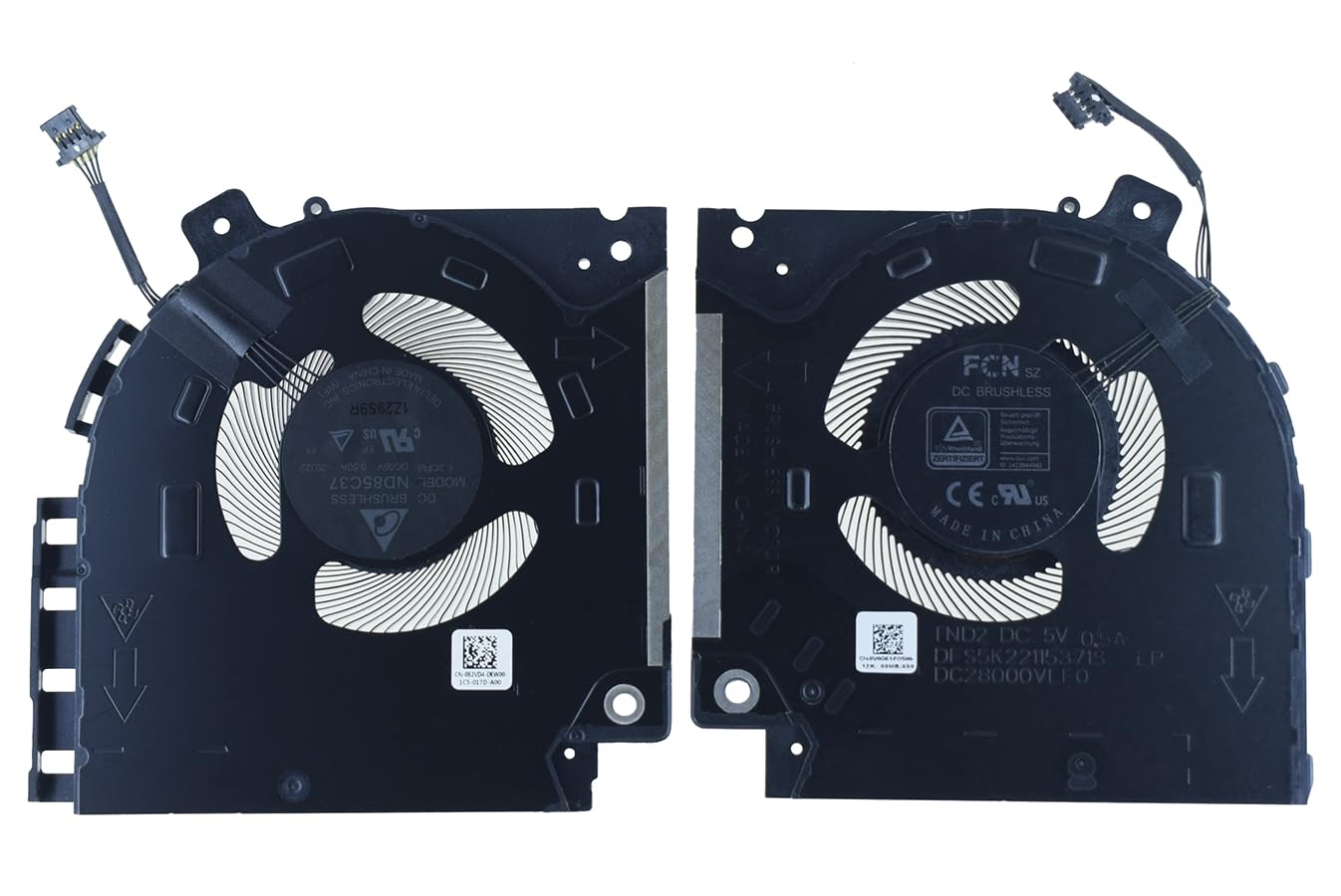Ventilateur CPU + GPU Alienware X15 R1 R2 haute précision 0V0G61 P111F - 6