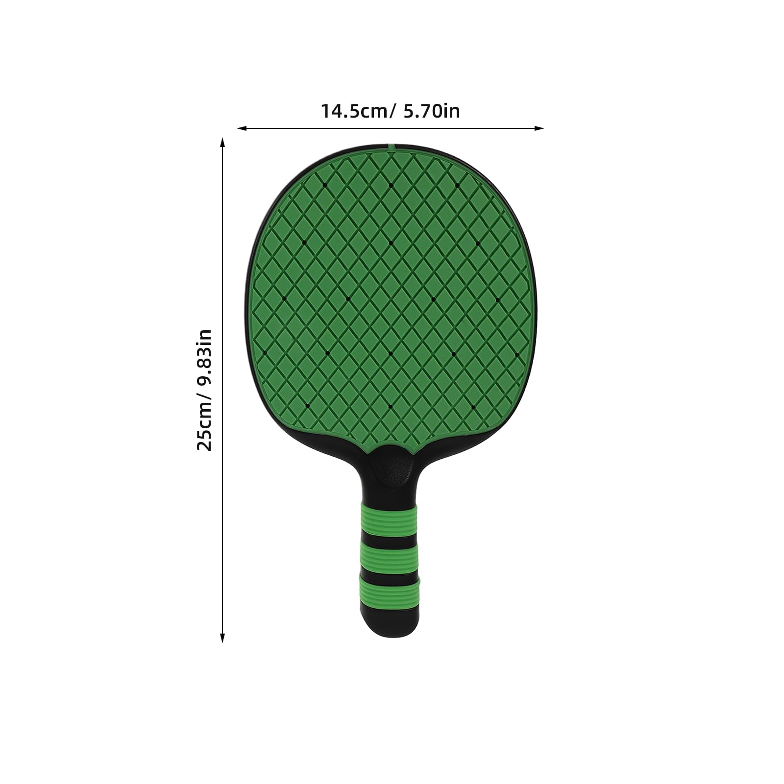Veemoon Lot de 2 Raquettes de Ping-Pong Vertes Prise Porte-Plume et Classique, Raquettes D’entraînement Tennis de Table Surface de Contrôle Optimale, Manche Ergonomique Antidérapant