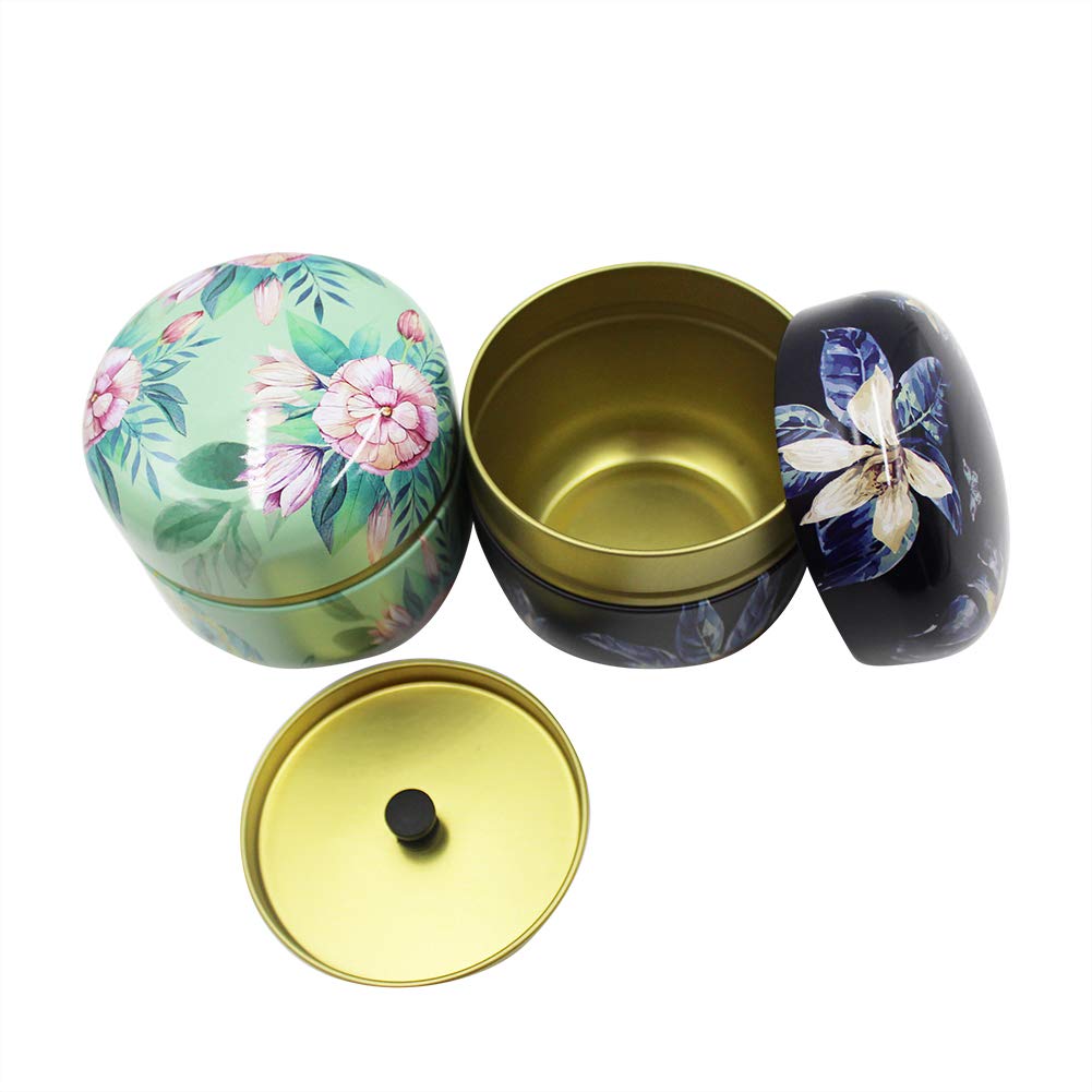 WE-HYTRE Mini Boîtes à Thé En Forme De Fleur Avec Couvercles