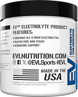 Ultimate Electrolytes Powder Hydration Drink - Quick Replenishing Hydration Powder Drink Mix with 8 Key Electrolytes and Antioxidants - Vegan Gluten Free Keto Friendly Blend (Unflavored)