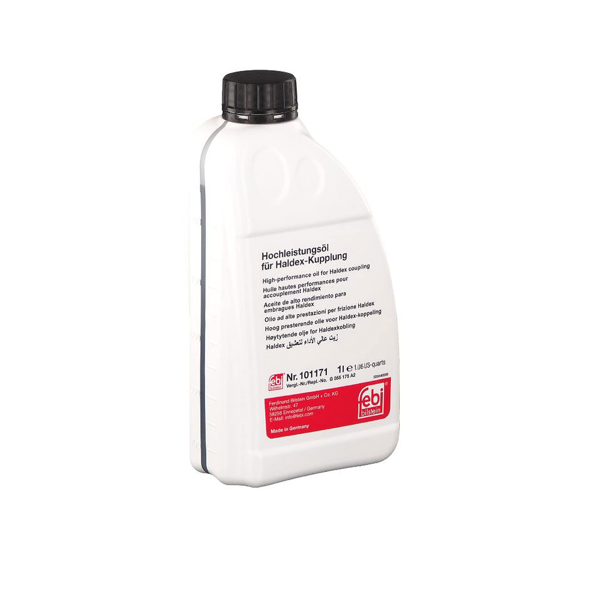 febi bilstein 101171 - Olio per frizione Haldex, 1 litro