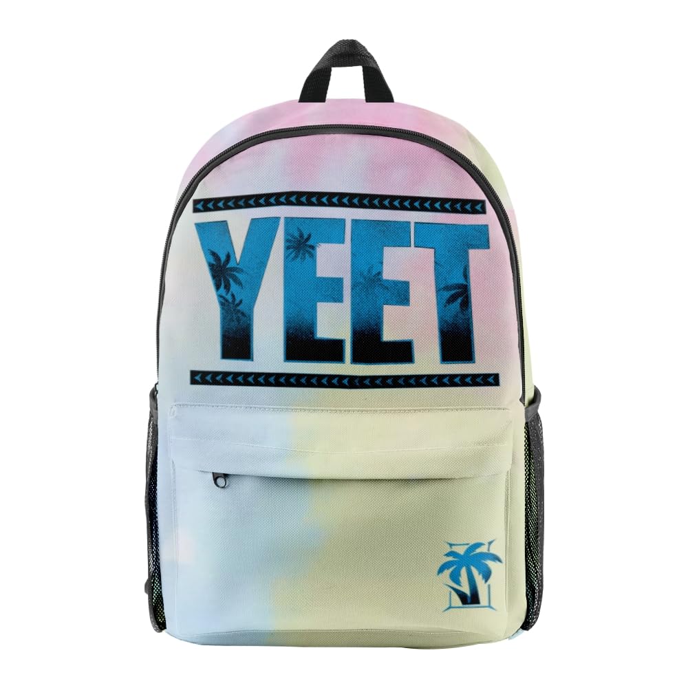 DIULEILAOMOU Jey Uso Yeet Backpack Women Men Rucksack Unisex Travel Bag Packsack Harajuku Casual Daypack Fashion Bags (Tie Dye,One Size)