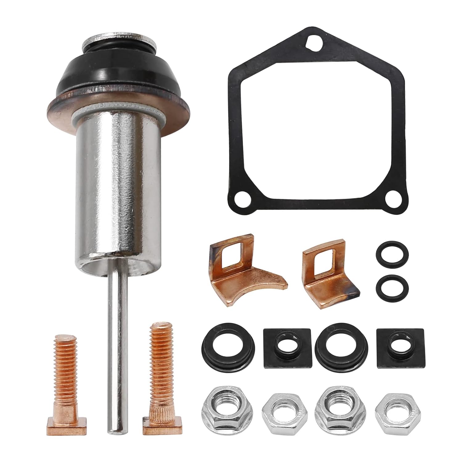 0536607120 Starter Solenoid Repair Rebuild Kit Plunger/Contacts