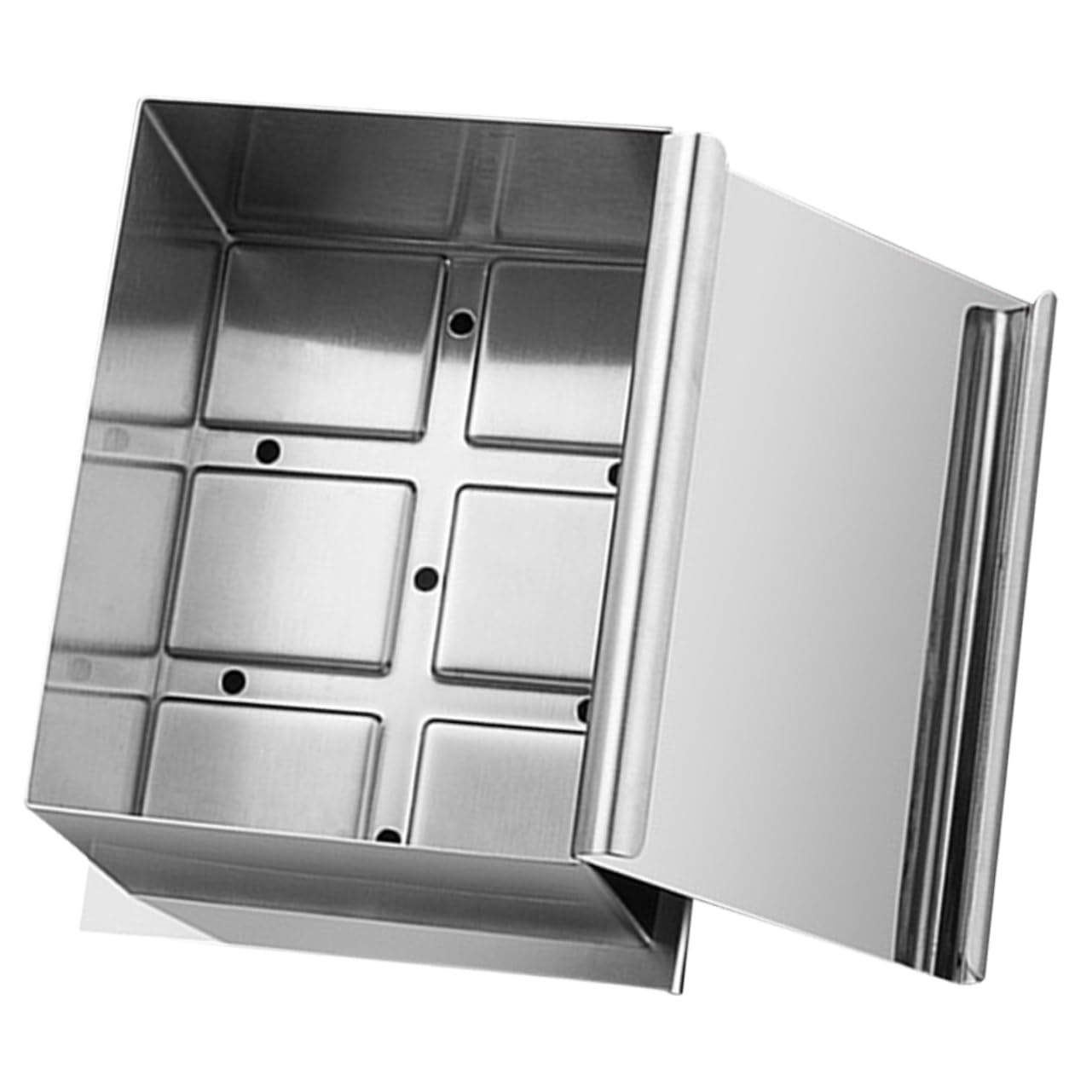 COLLBATH Stainless Steel Tofu Maker Mold Convenient Tofu Press Tool for Homemade Stainless Steel Design for Kitchen Use Baking Enthusiasts