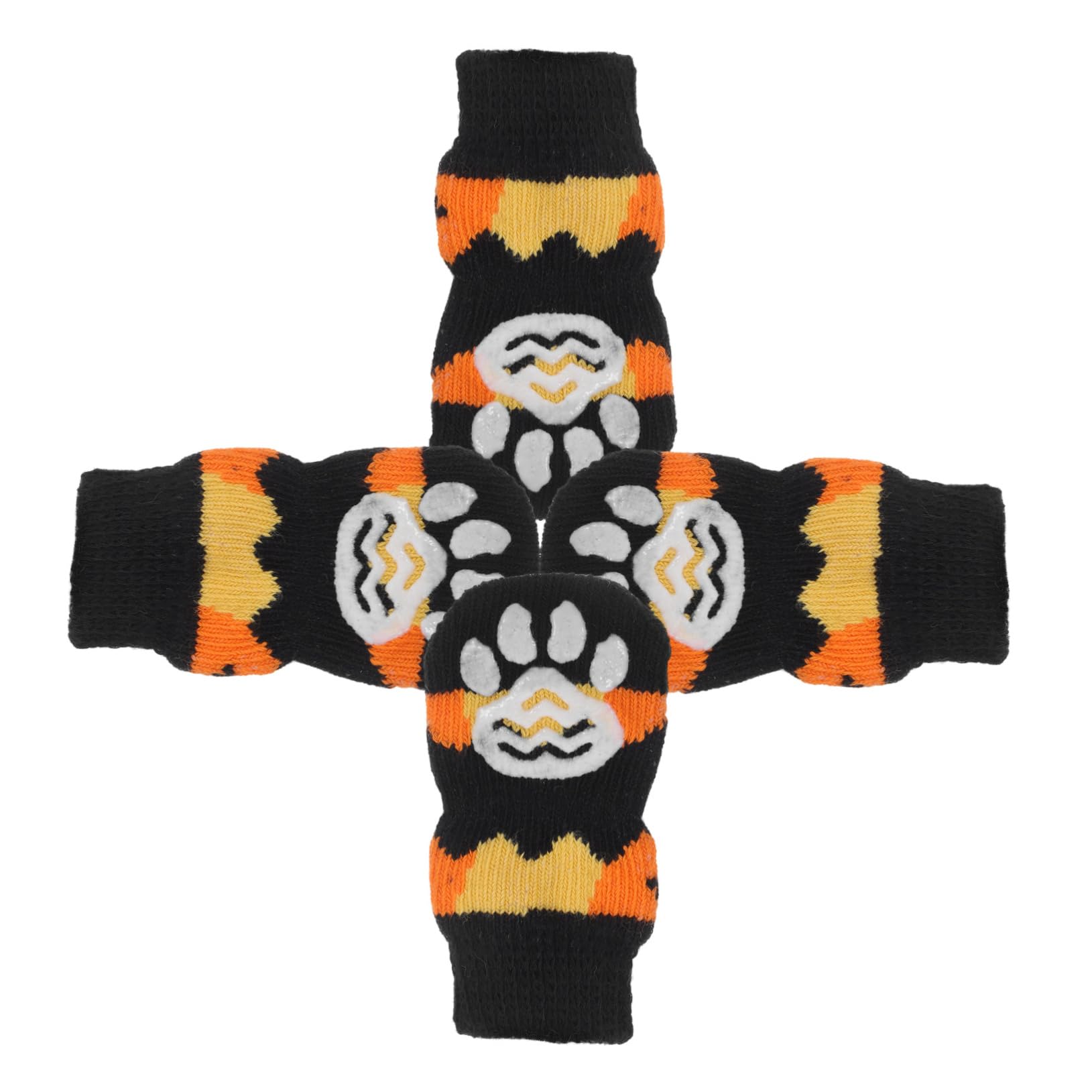 BCOATH Cute Pumpkin Non Slip Cotton Socks for Pets Halloween Dog Socks Fashionable Pet Socks for Dogs Comfortable and Stylish Dog Apparel for Festive Occasions