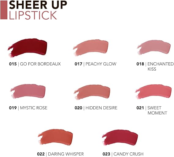 Flormar Nemlendirici Parlak Ruj - Sheer Up Sls. - 020 Hidden Desire - 8682536097901