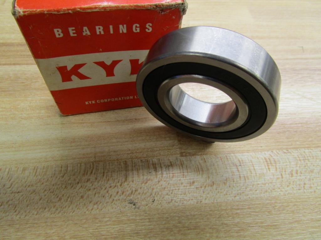 KYK CORPORATION CO 6205 2RS C3 Ball Bearing, Discontinued by Manufacturer, 25MM X 52MM X 15MM, Sealed
