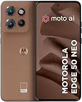 Smartphone Motorola Edge 50 Neo 5G - 256GB 16GB (8GB RAM+8GB Ram Boost) 50MP Sony Camera Moto AI Ultrarresistencia militar Mocha Mousse - Vegan Leather