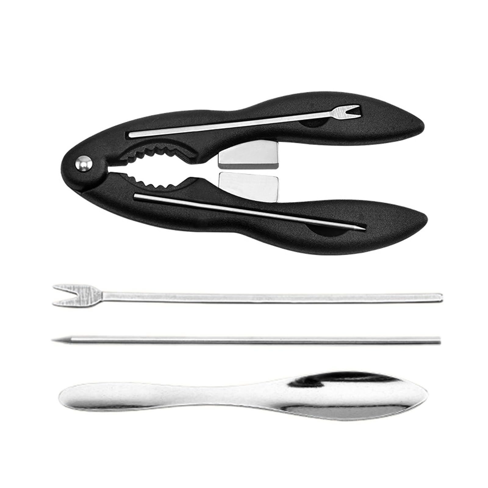 HZBB Seafood Tool All Purpose Tool Set Sturdy Seafood Opener Walnuts Clip ABS for Opener