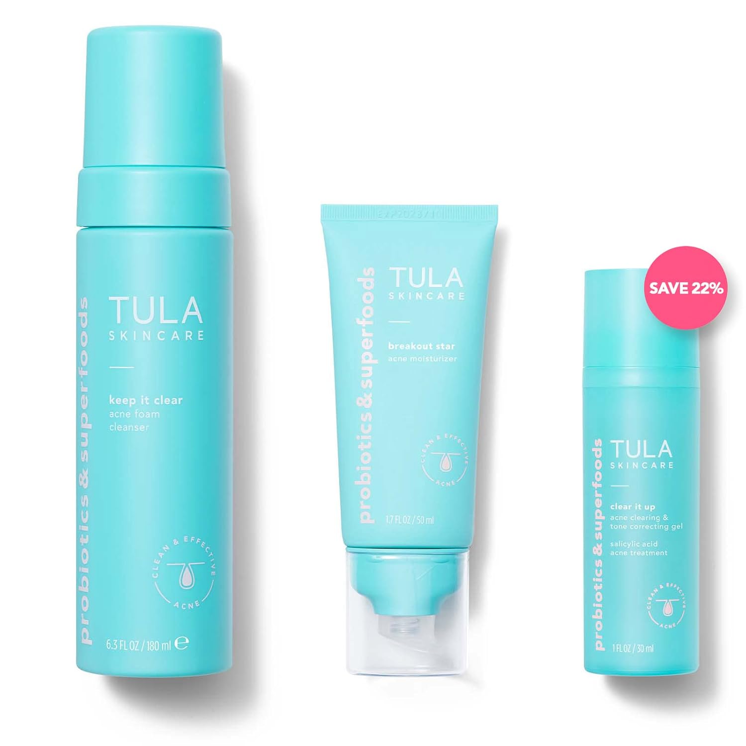 Buy TULA Skin Care Acne Heroes Level 3 Acne Clearing Routine An