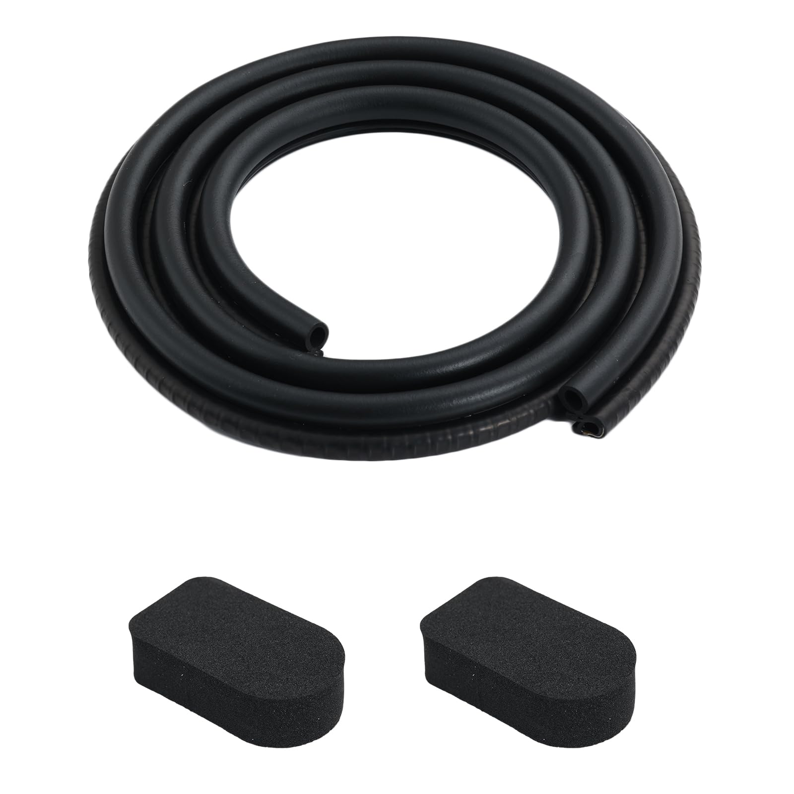 for Bilco Basement Door Weatherstrip Kit (2pcs Cap Seal Pad,1pcs Bulb Trim Gasket) Fit for Bilco Basement Doors Replacement for Bilco Door Seal Kit Five Year Warranty