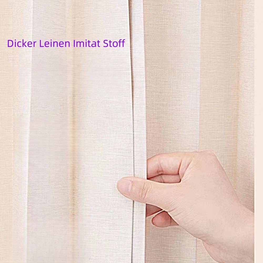 Mit Gleitschiene Staubdichter Vorhang für Regale Verdickter Leinenstoff Wasserdicht, schimmelresistent, sonnenbeständig Küche und Offenes Regal(Schwarz,120cm*80cm)