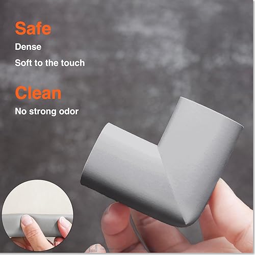 Miniatura 87 de Roving Cove "borde y Esquina Cojín de seguridad pre-taped esquinas; Premium childproofing Edge Corner Guardia – Niño seguridad seguridad en el hogar