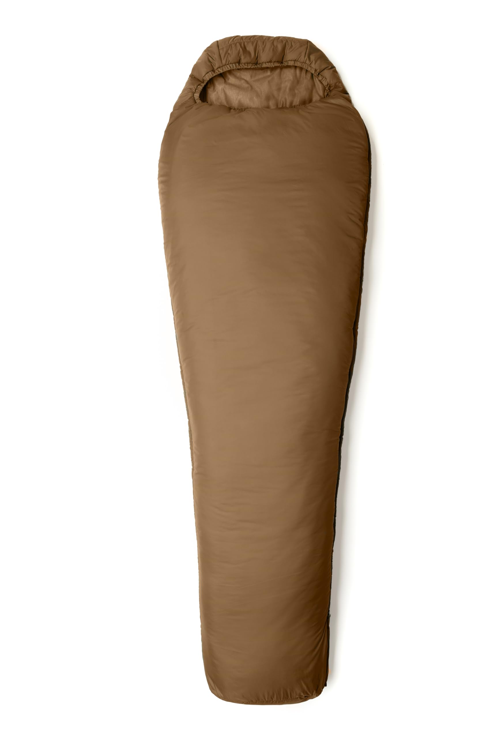Snugpak Tactical 3 WGTE Sleeping Bag - UK Made Mummy Sleeping Bag with High-Wicking TS1 Lining, Softie Premier - Water-Resistant Sleep Bag - Comfort Range -7°C to -12°C - Left Zip - Desert Tan