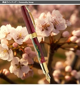 VISCONTI / ビスコンティ万年筆 ヴァンゴッホ 梅園レッド F Amazon | ビスコンティ VISCONTI 万年筆 ヴァンゴッホ 梅園