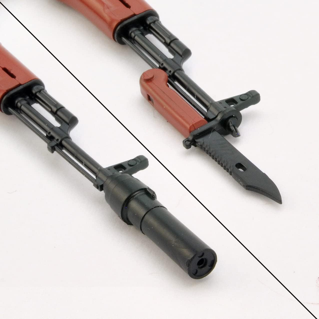 Little Armory 320661 LA079 AKMS & AKMSU Type Plastic Model
