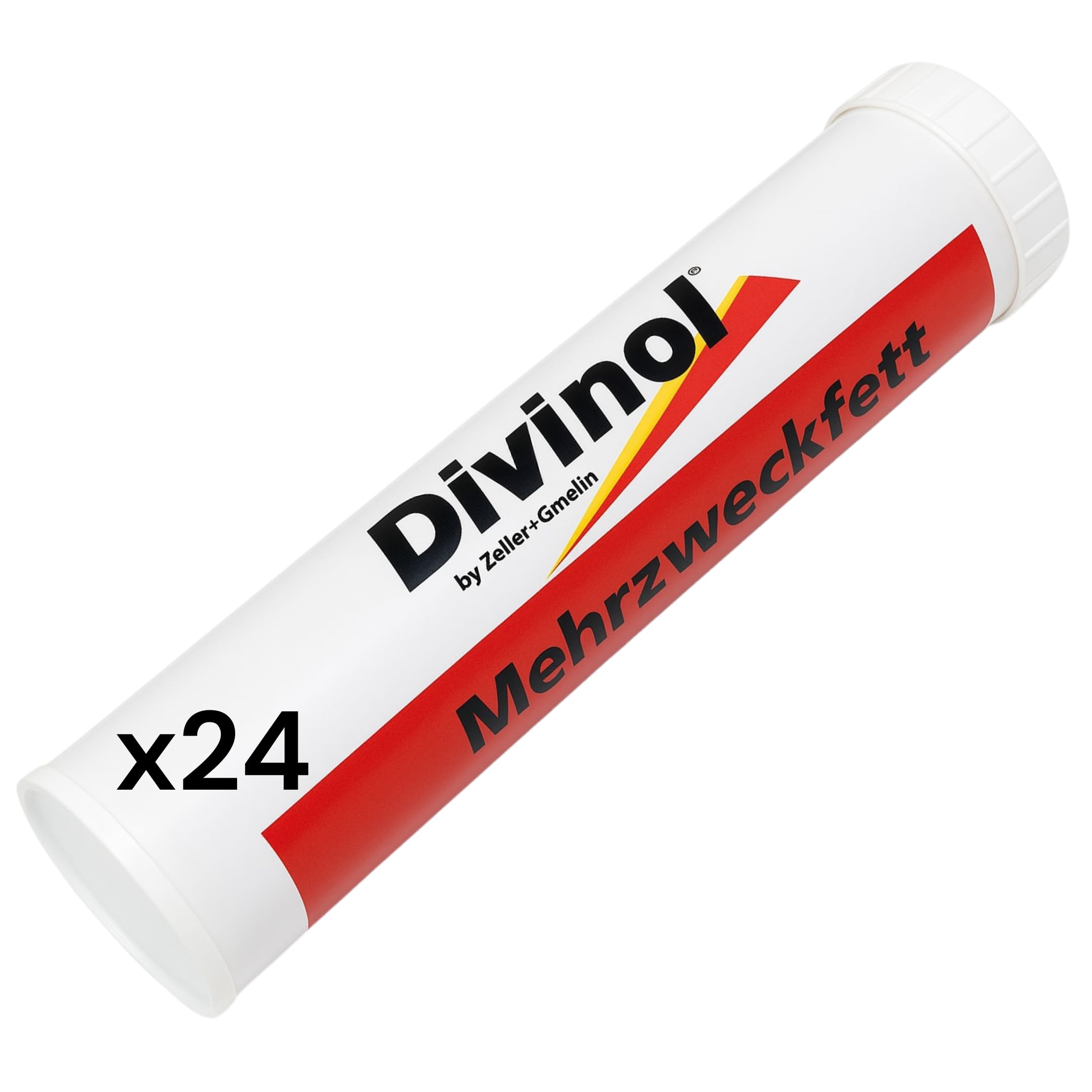 Lot de 24 cartouches de graisse multi-usages Divinol de 400 ml