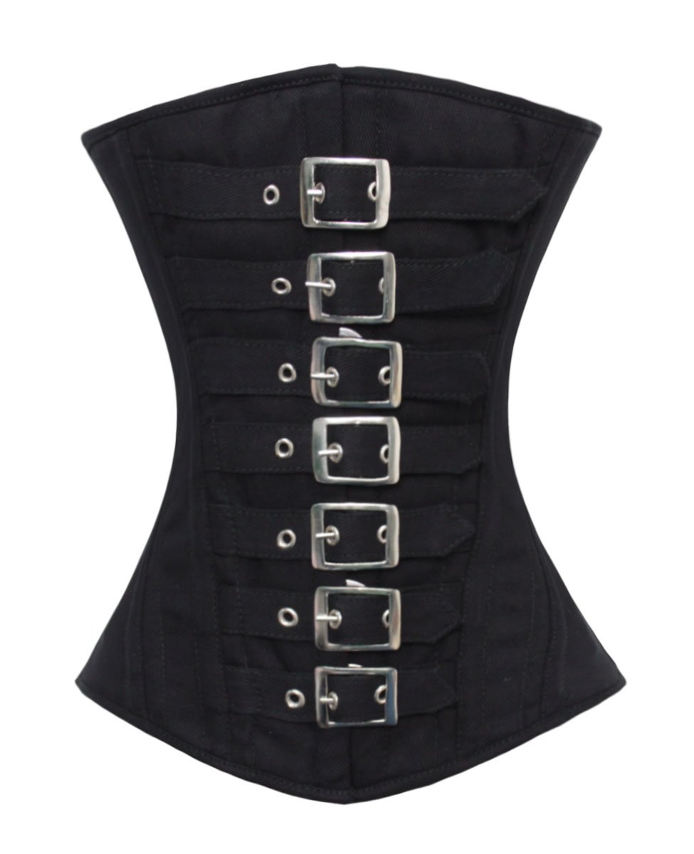 Heavy Duty 26 Double Steel Boned Waist Training Satin Underbust Shaper