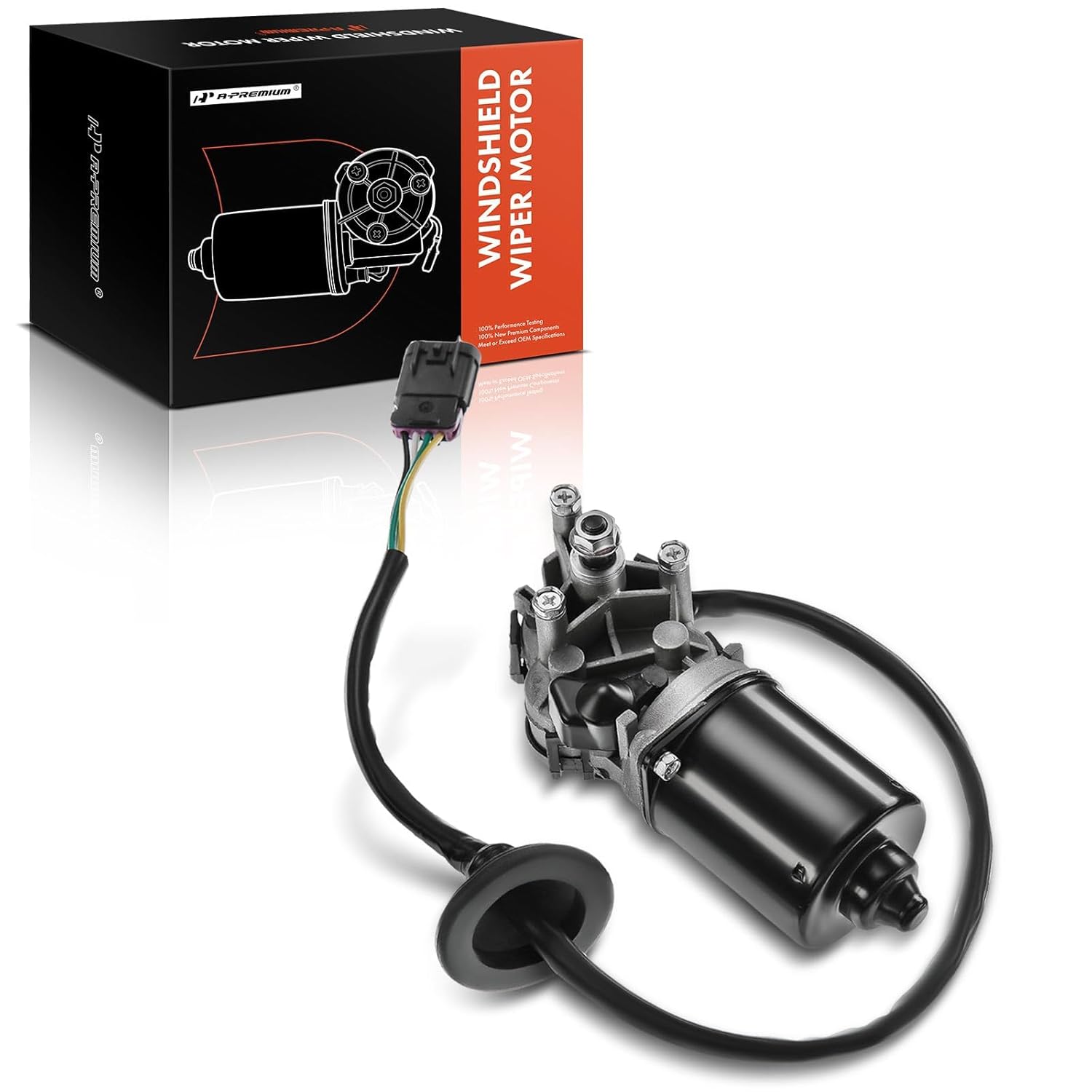 Motor do Limpador de Para-brisa Dianteiro A-Premium Compatível com Chevy Colorado 2004-2012