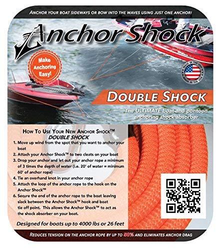 image for Anchor Shock Double - Boat Anchor Attachment (Stainless), Stainless St