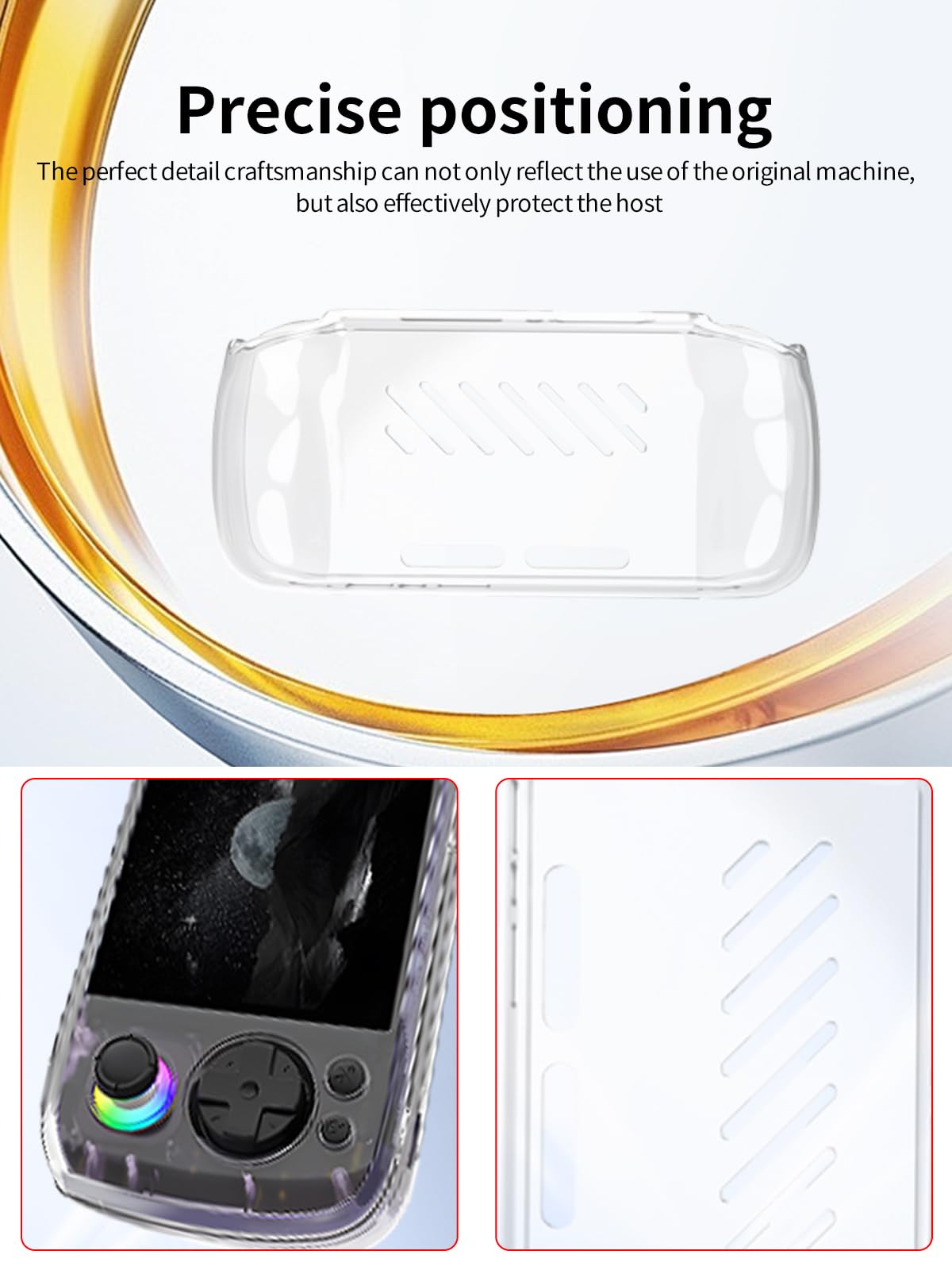 Amazon.com: Clear Case for ANBERNIC RG406H Retro Game Console