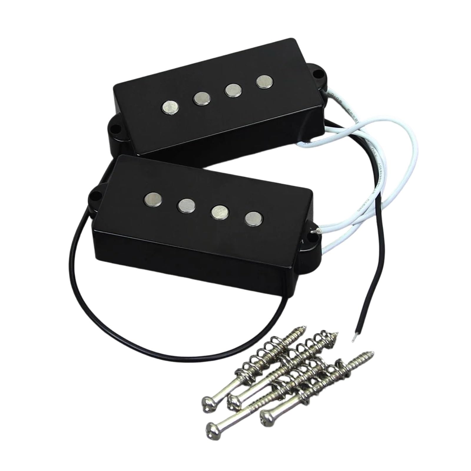 Repuestos Para Pastillas De Guitarra Juego De Pastillas De Bajo Alnico 5 | Pastillas abiertas Pastillas de puente