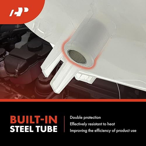 Miniatura 4 de A-Premium Tanque de depósito de recuperación de desbordamiento de refrigerante del motor con tapa Compatible con Volvo 850 1994-1997, C70 S70 V70