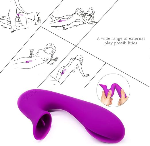 Punto G consolador vibrador vagina clítoris chupar ...