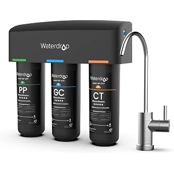 Waterdrop TSB Under-Sink Water Filter System 8-Layer Filtration