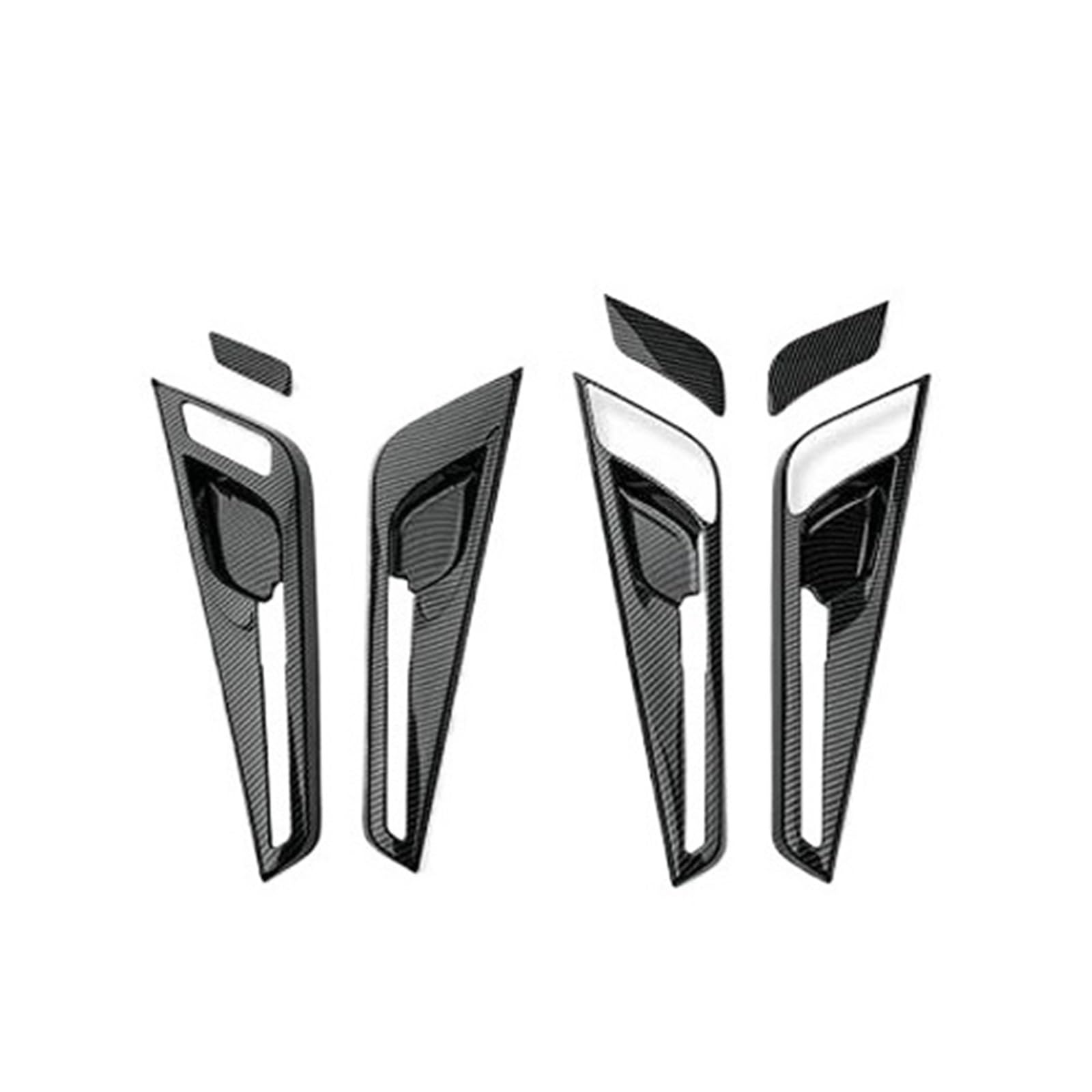 Fhcbutae Lhd Carbon Interior Car Handle For Kia Ev6 2022 2023 2024 2025 2026 Lhd/Rhd Car Interior Interior Door Handle Trims Decoration(Lhd Carbon)