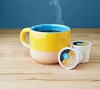 Vista 2 de Happy Belly, una marca de Yaxa - Cápsulas de café de tostado medio, mezcla de casa, compatibles con cafeteras Keurig 2.0 K-Cup, 100