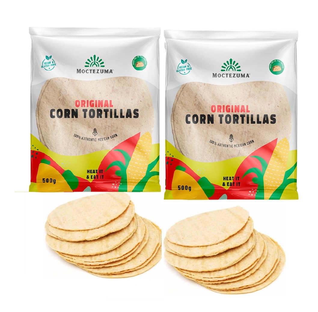 Real vegan tortillas mexicanas con nixtamal 800g, 40-45 pzas, Vegan,Gmo-Free, Gluten Free
