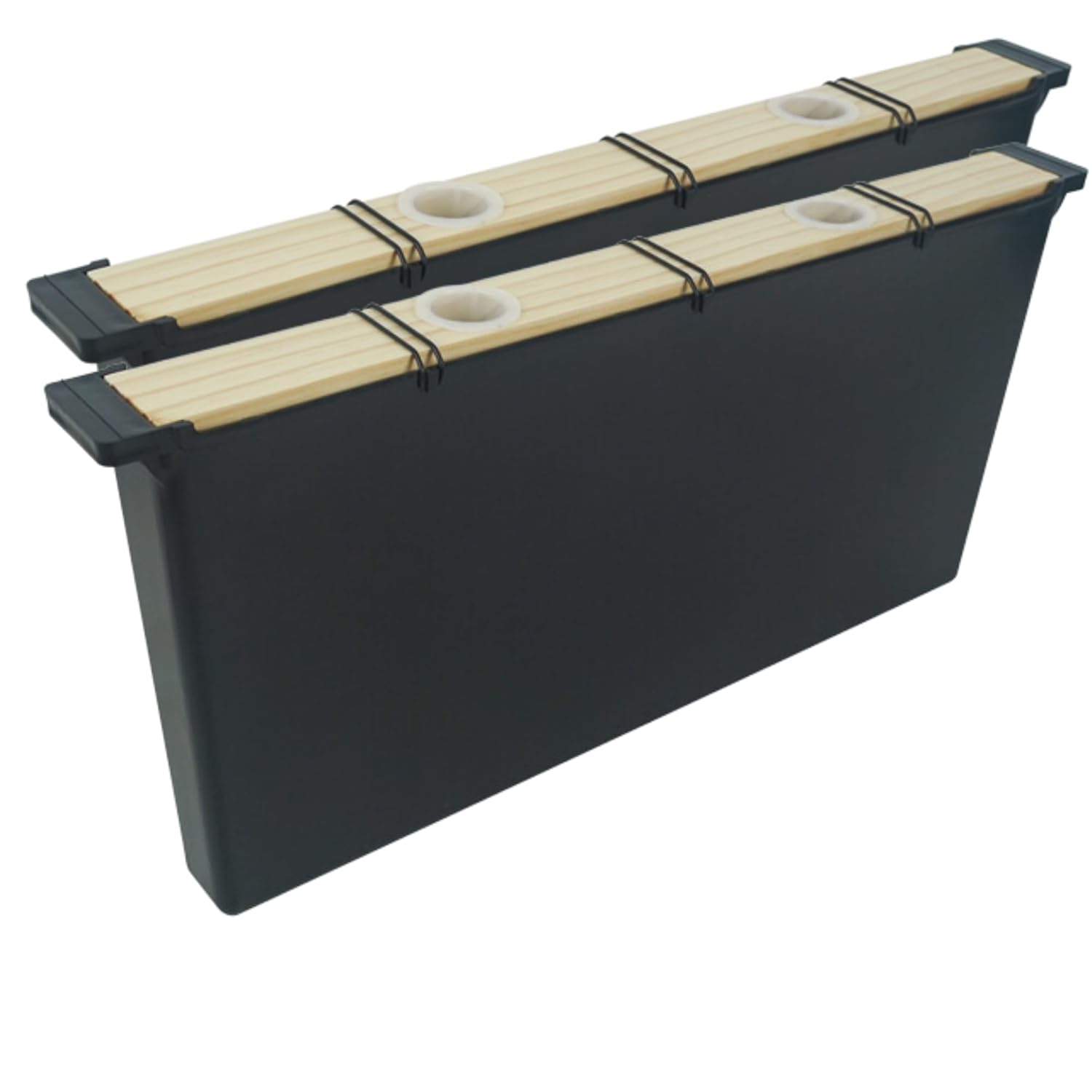 Beehive Feeder 2 Pack, 3.3L Deep Frame Feeder, Beekeeping Supplies, Hive Feeding Tools, Water and Honey Feeder, Beehive Accessories, Winter Bee Feeders