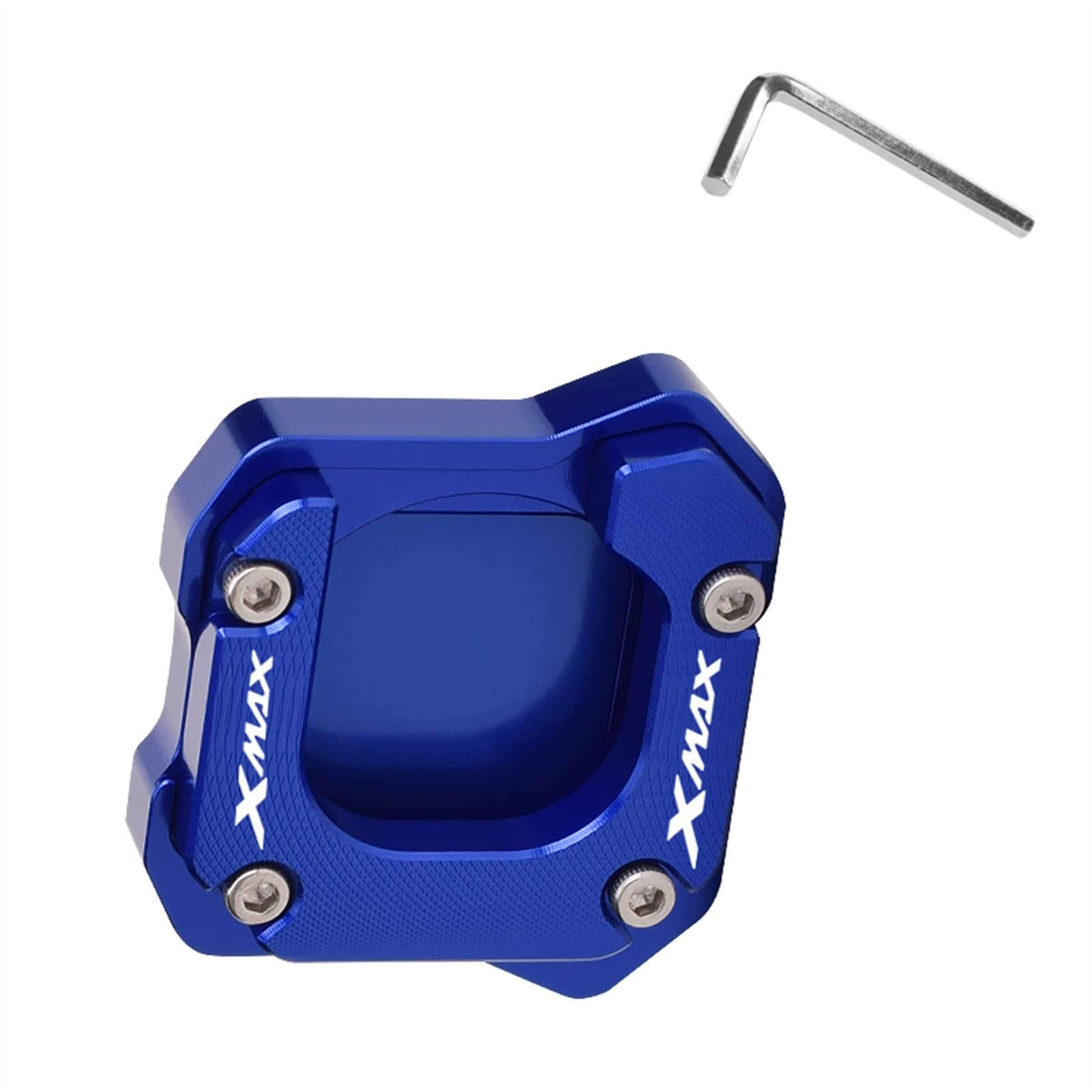 Moto Cavalletto Estensione Pad Per Yam&aha Xmax 125 Supporto Per Cavalletto Laterale Ingranditore Per Cavalletto Per Moto Per X-MAX 250 X-MAX300 Estensione Per Cavalletto Laterale