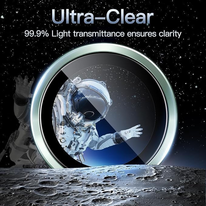 Image of Camera Lens Protector for SAMSUNG GALAXY S25 LIME GREEN HD Clear Camera Lens Case Friendly Scratch Resistant Lens Cover Full Coverage Camera Guard Waterproof Heavy Duty Camera Protector