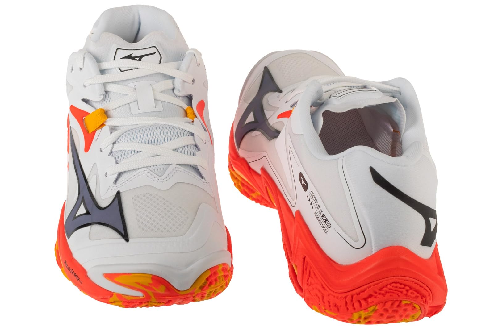 Mizuno Wave Lightning Z8 V1GA240098 - Zapatillas de Voleibol Unisex, Color Blanco, Blanco, 46 EU
