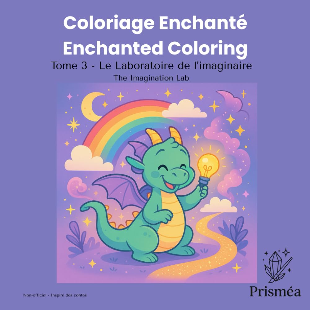 Coloriage enchanté: Tome 3 - Le Laboratoire de l'Imaginaire