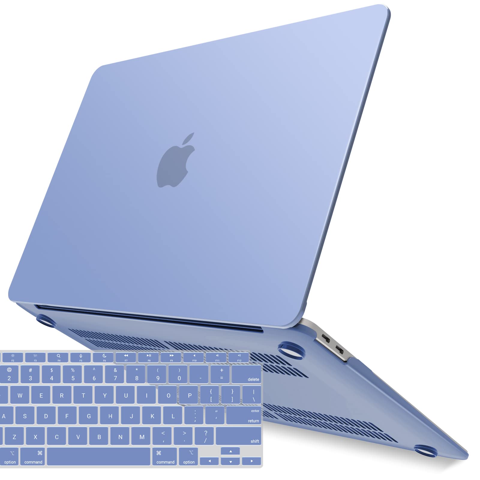 MMDW Cover Per Tastiera Hotkey In Silicone Per MacBook Air 13" 2018 (A1932 Con Retina/Touch ID) - Versione USA/EU, Ultra Sottile 0,3mm