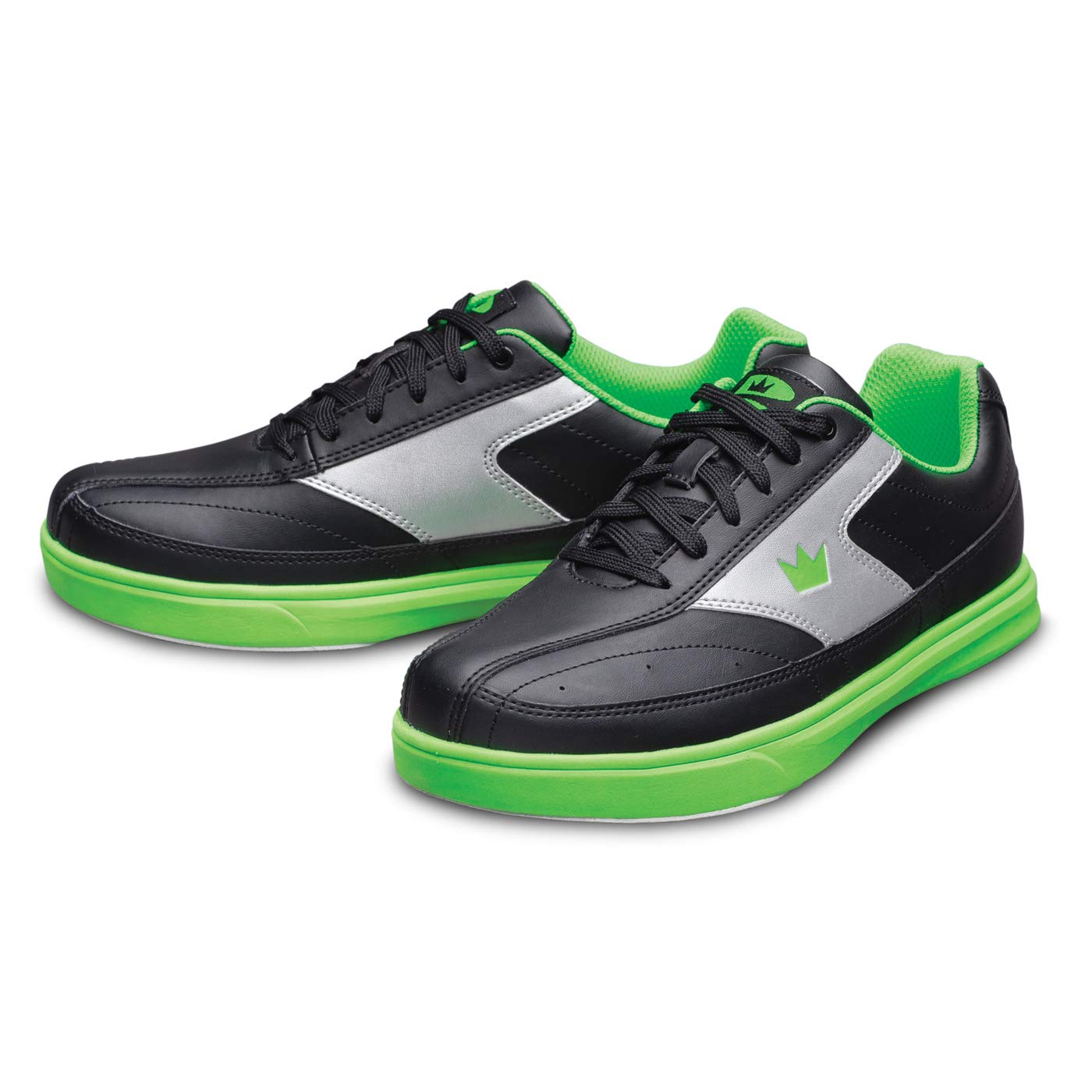 EMAX Bowling Service GmbH MAXIMIZE YOUR GAME Renegade Chaussures de bowling unisex pour droitiers et gauchers, Vert, 38-47