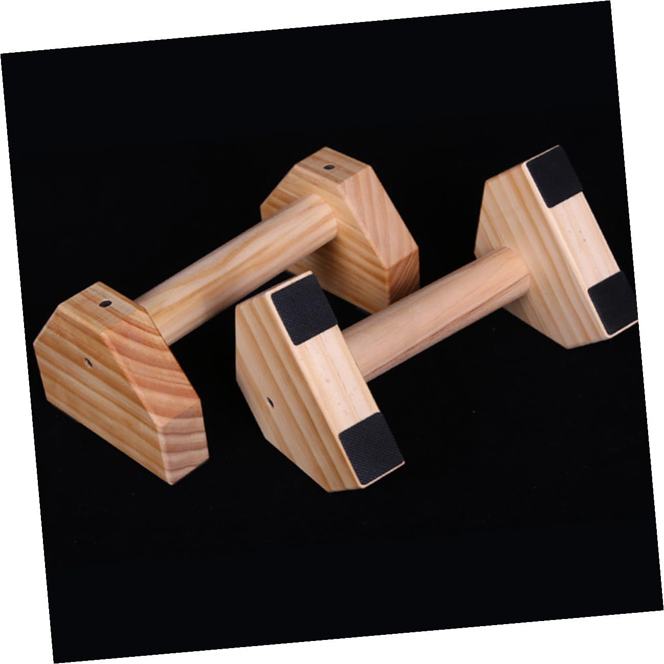 NOLITOY Push-up Stands Indoor Exercise Equipment with Non-slip Grip Bars for Home Workout Strength Training and Balance Improvement