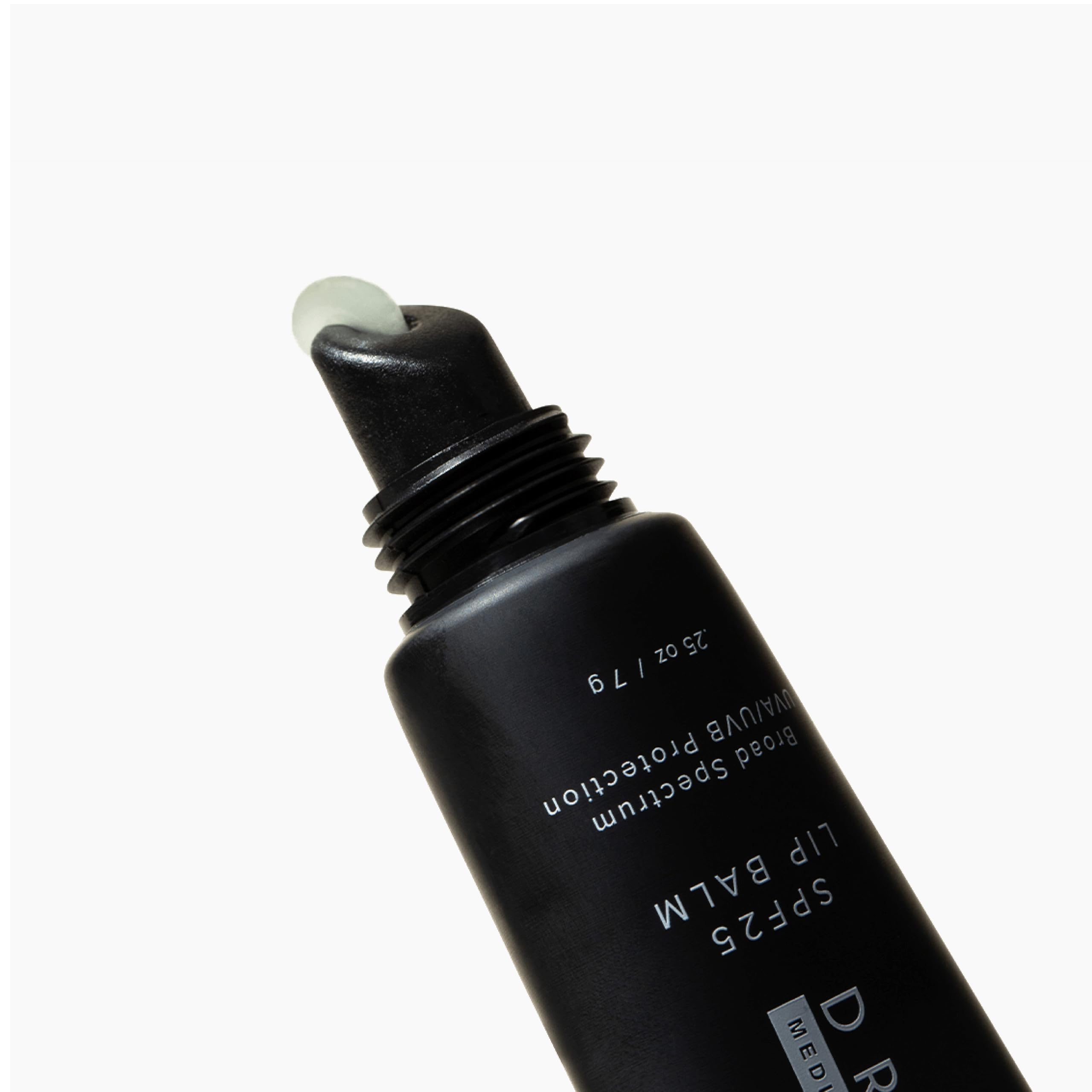DRMTLGY SPF 25 Lip Balm – Hydrating & Nourishing Lip Protection with Avocado, Shea Butter & Cocoa Butter – Broad Spectrum UVA UVB Shield – Non-Sticky, Smooth Finish – .25 oz