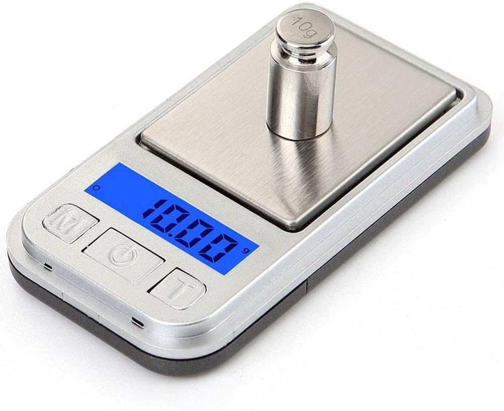 Báscula Electrónica Portátil De Precisión De 100 G/0,01 G, Báscula De Bolsillo para Joyas, para Regalo, Balanza De Oro para El Hogar, Báscula De Palma