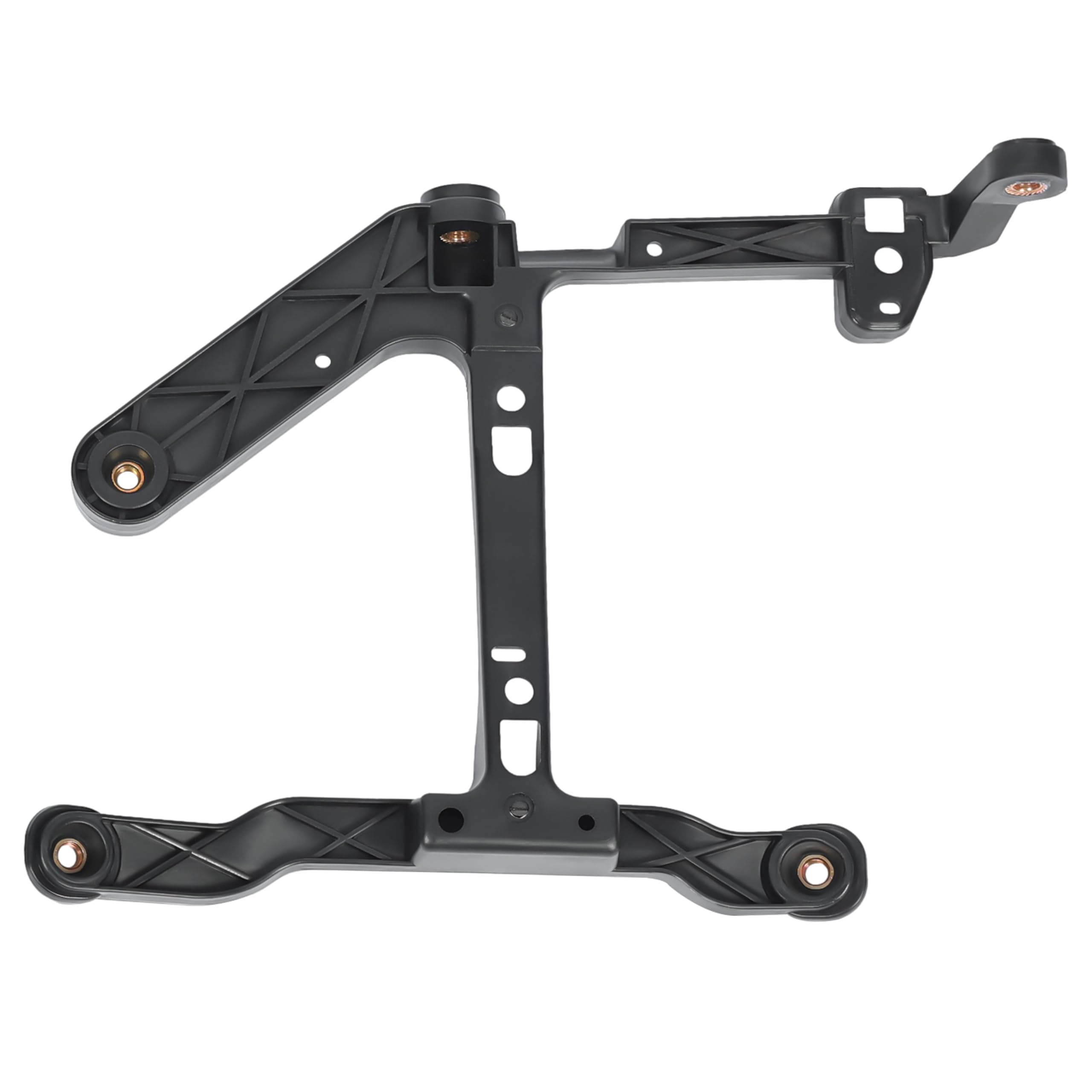 HECASA Fog Light Bracket Compatible with 2013-2024 Dodge Ram 1500 Classic Front Bumper Bracket Fog Lamp Mounting Kit PA6 Plastic Driver Side Replacement for CH1061108, 68232454AA