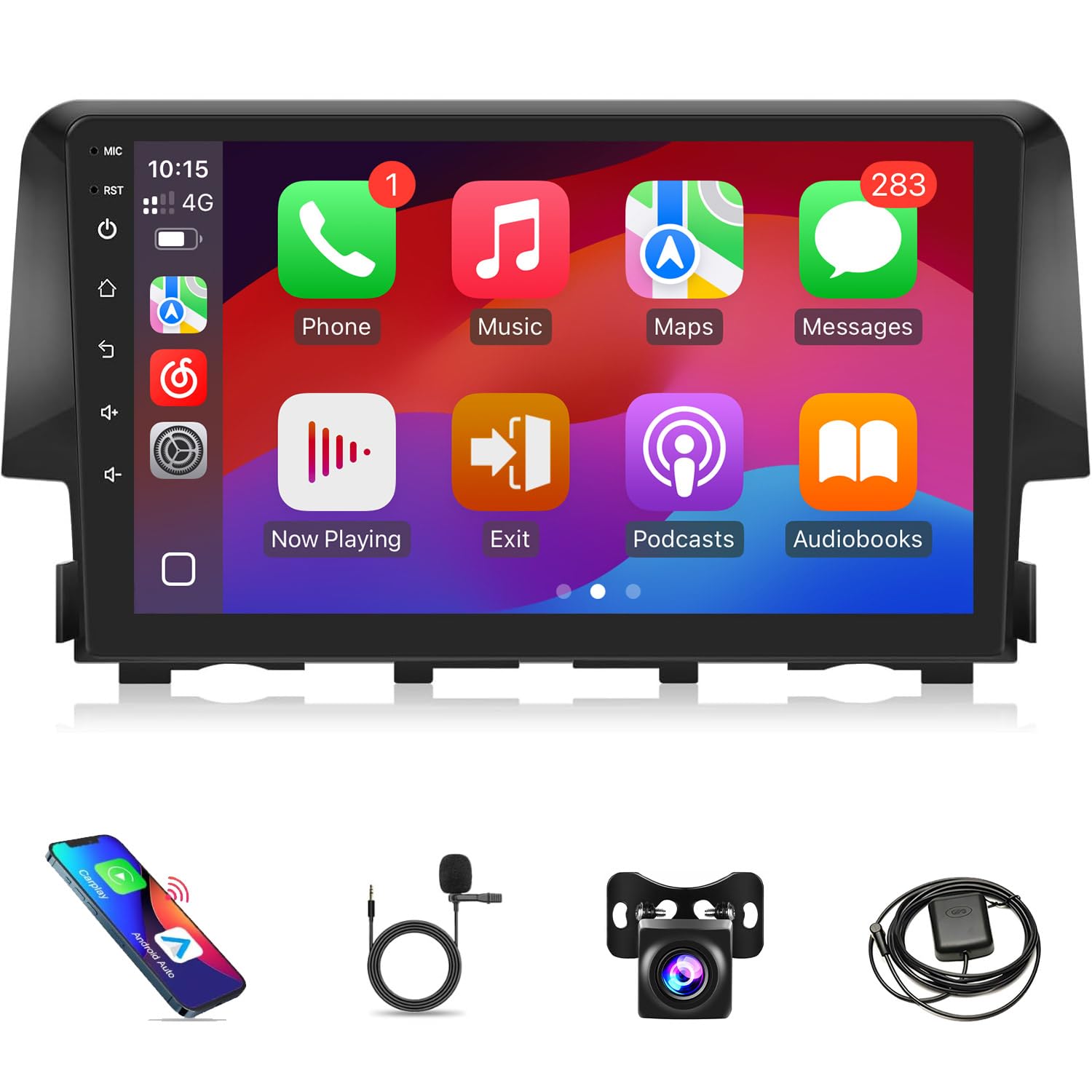 Amazon.com: Leadfan 8 Core Car Play Radio for Honda Civic 2016