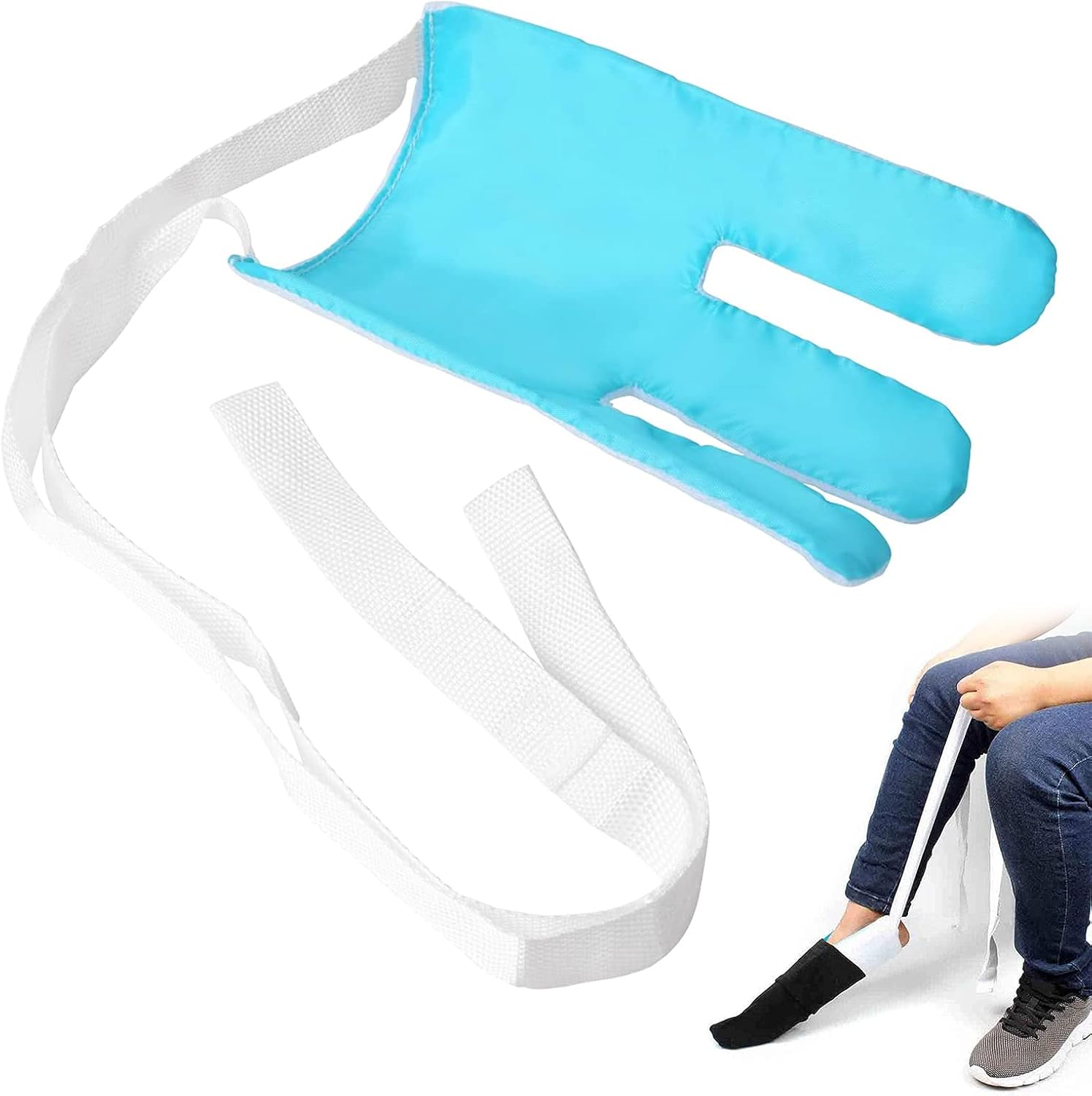 Sock Aid Kit, Esteopt Sock Aids for Putting Socks Easy On and Off Tools for Seniors,Sock Pulling