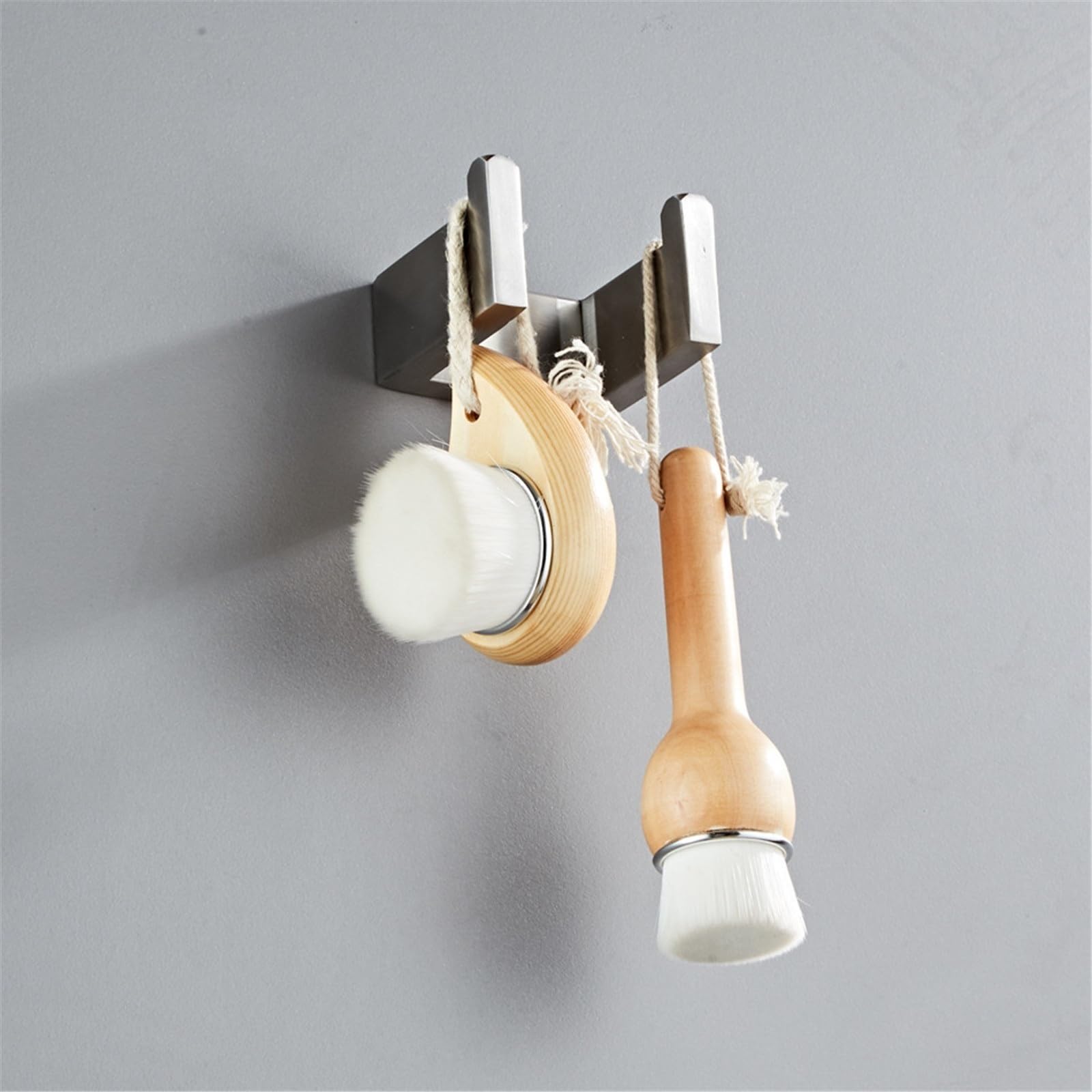 Ganchos para Baño Ganchos de acero inoxidable Ganchos for puerta Ganchos for colgar Hardware Ganchos for baño(Silver)